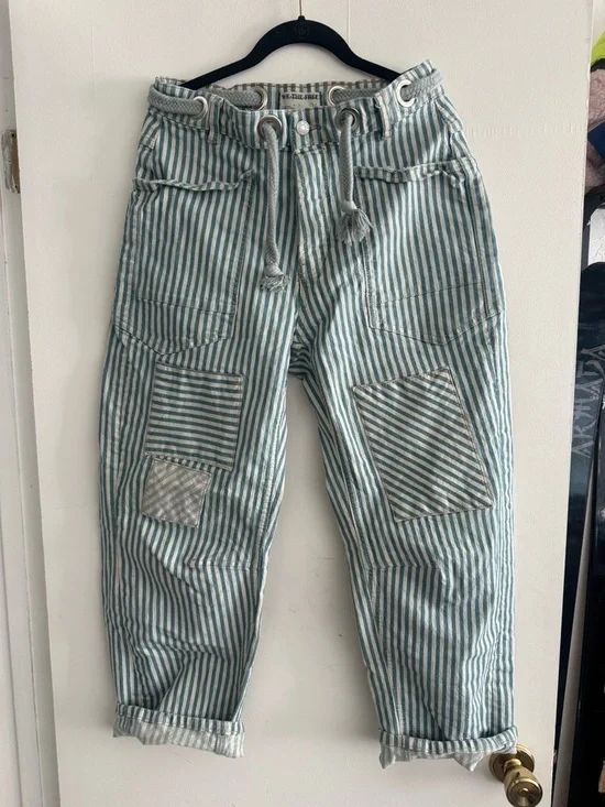 We The Free Moxie Pull On Barrel Jeans - Picture 1 of 2